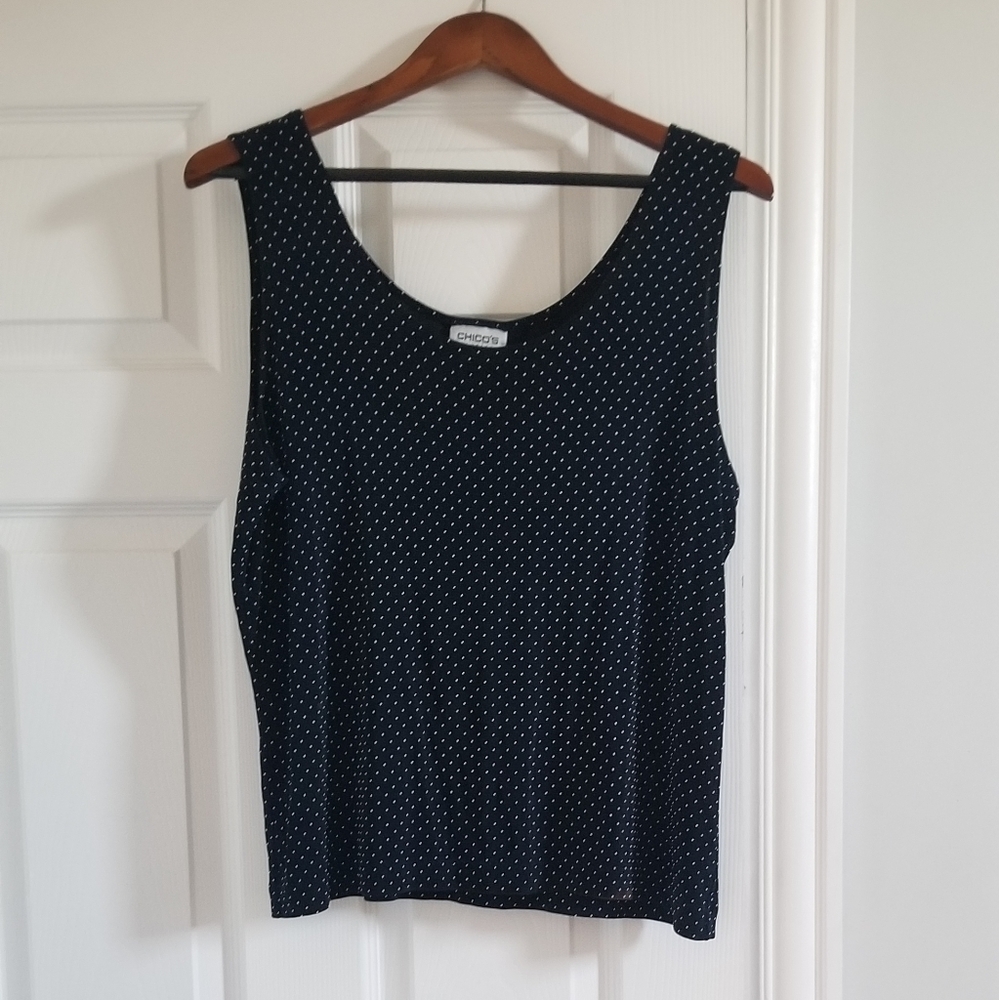 Polka dot tank